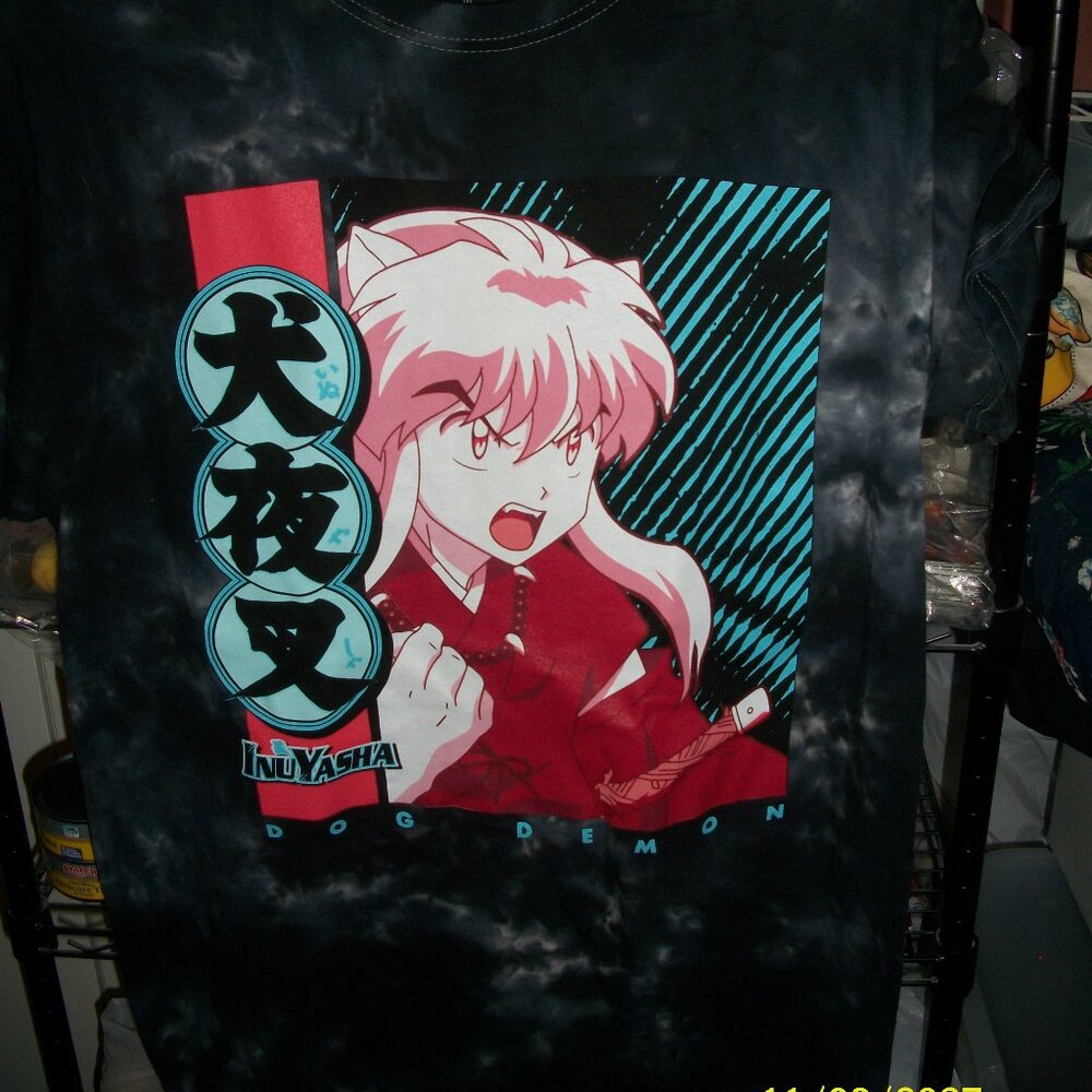 Medium Mens Inu Yasha T-shirt-Good Condition-New without Tags